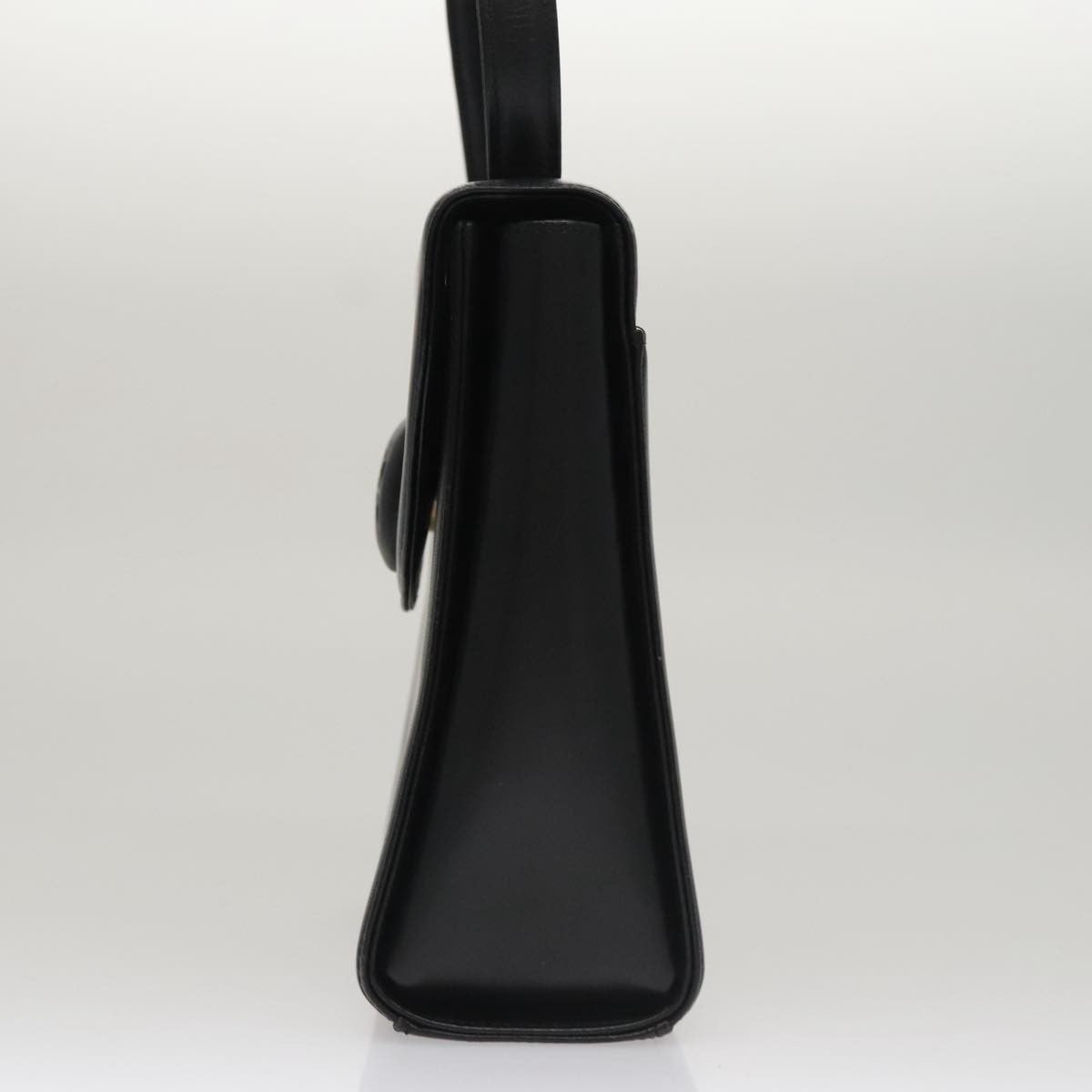 Givenchy Vintage 4G Handbag Leather Black Leather Handbag (Pre-Owned)