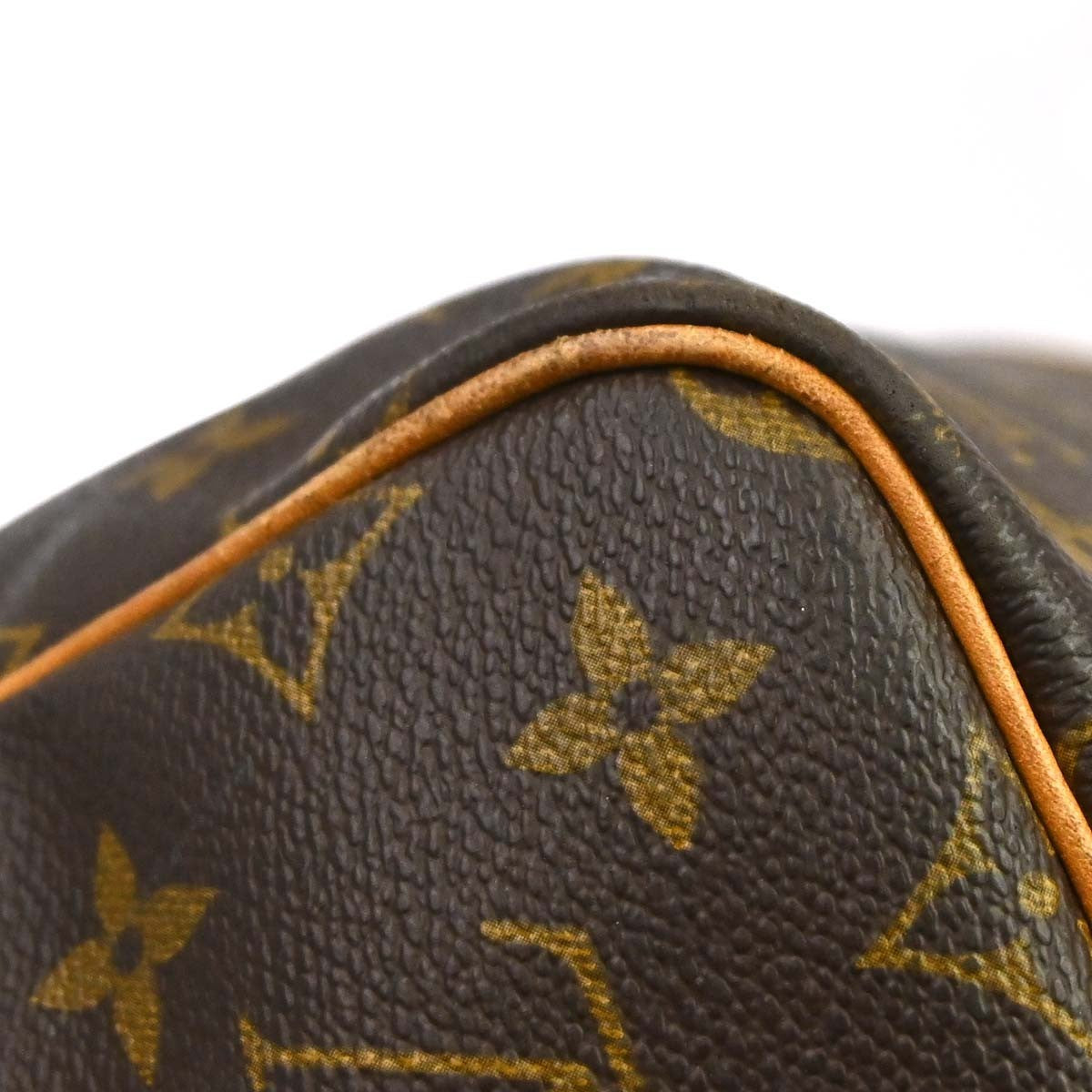 Louis Vuitton Keepall Bandouliere Bag Monogram Canvas Brown Canvas Travel Bag Bag (Pre-Owned)