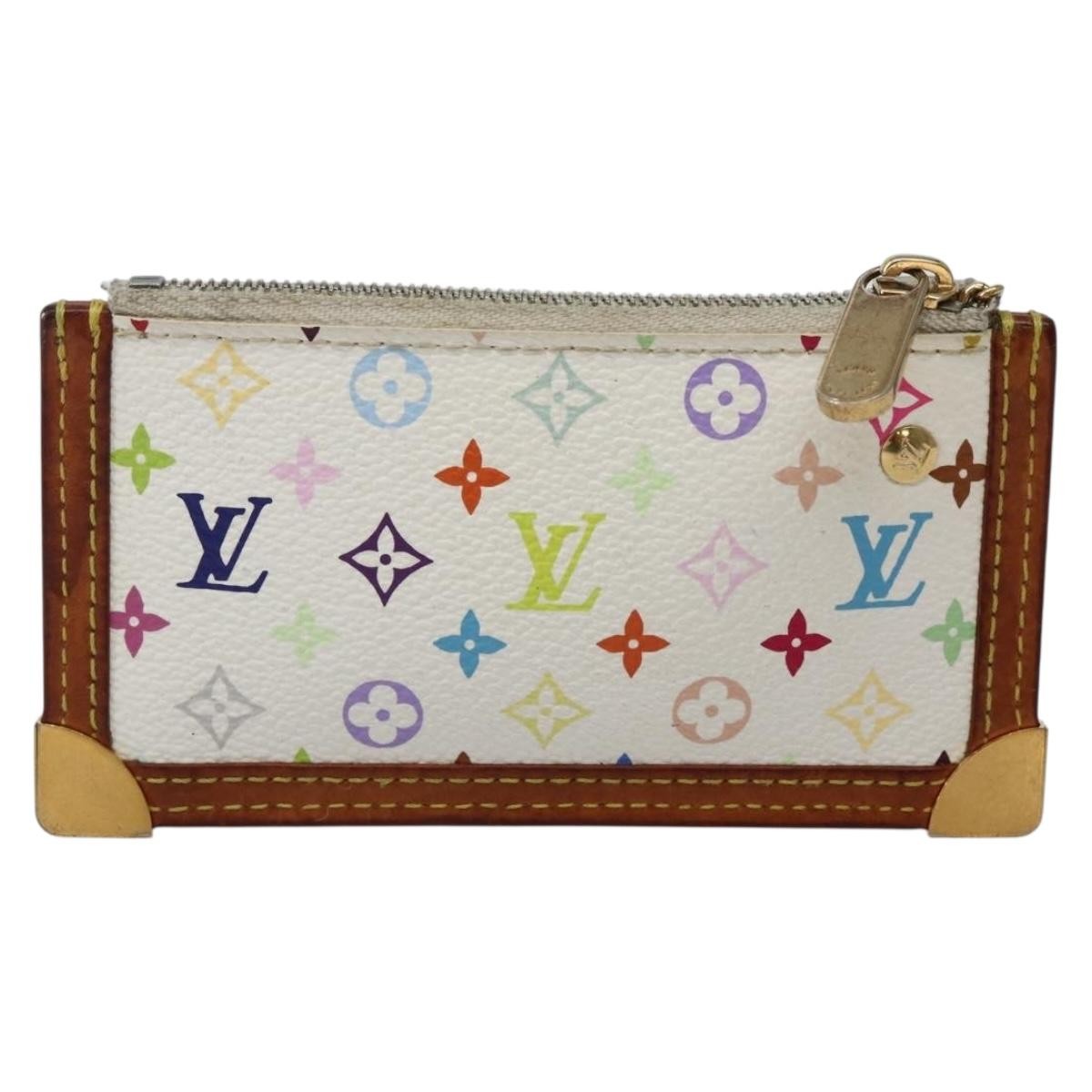 Louis Vuitton Pochette Clés Monogram Canvas Multicolour Canvas Wallets Accessory (Pre-Owned)