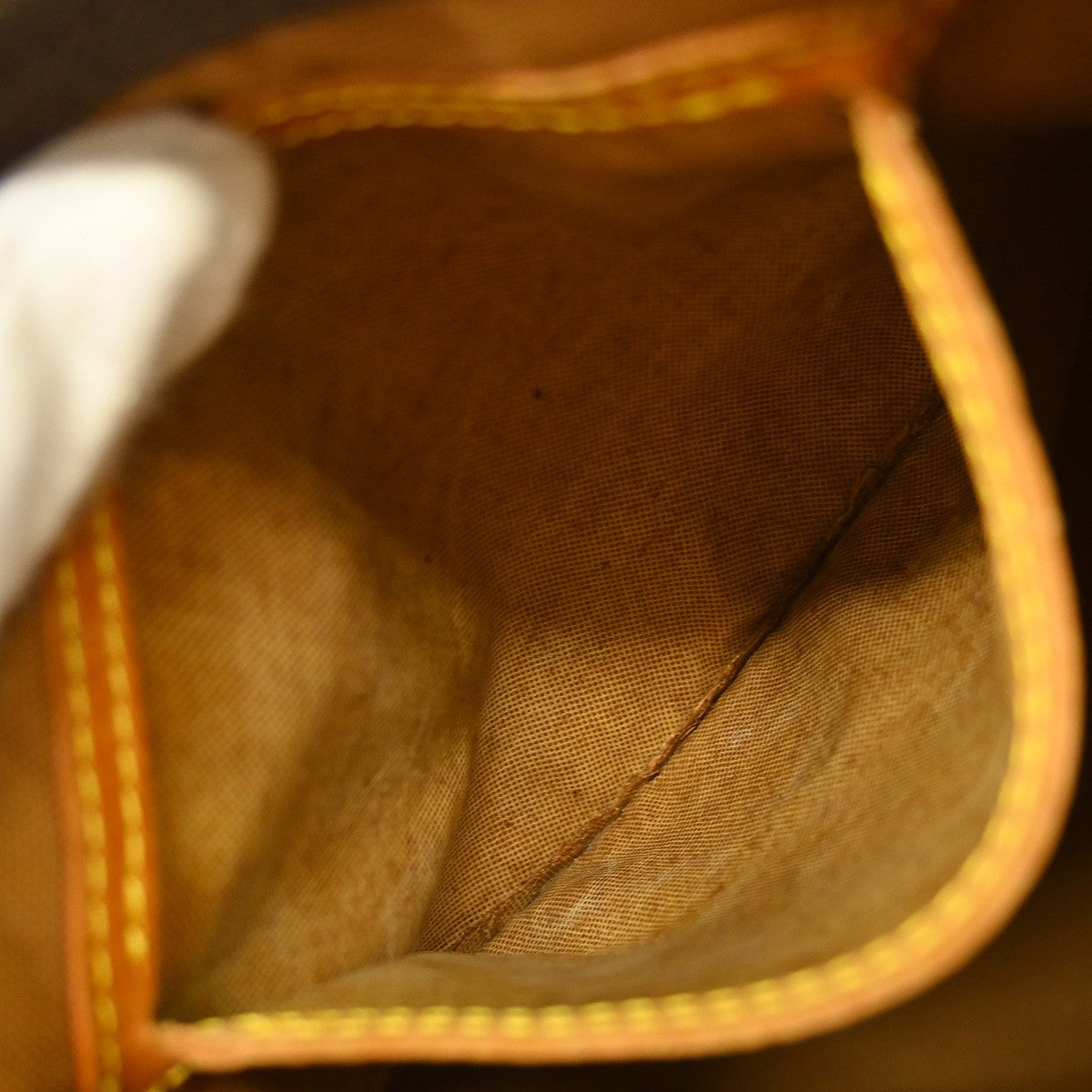 Louis Vuitton Speedy Handbag Monogram Canvas Brown Canvas Handbag (Pre-Owned)