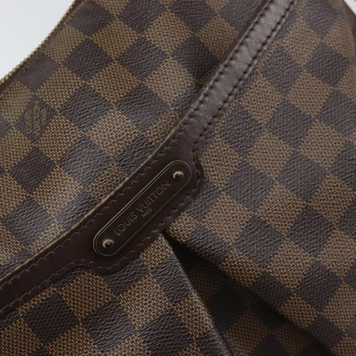 Louis Vuitton Bloomsbury Handbag Damier Brown Canvas Handbag (Pre-Owned)