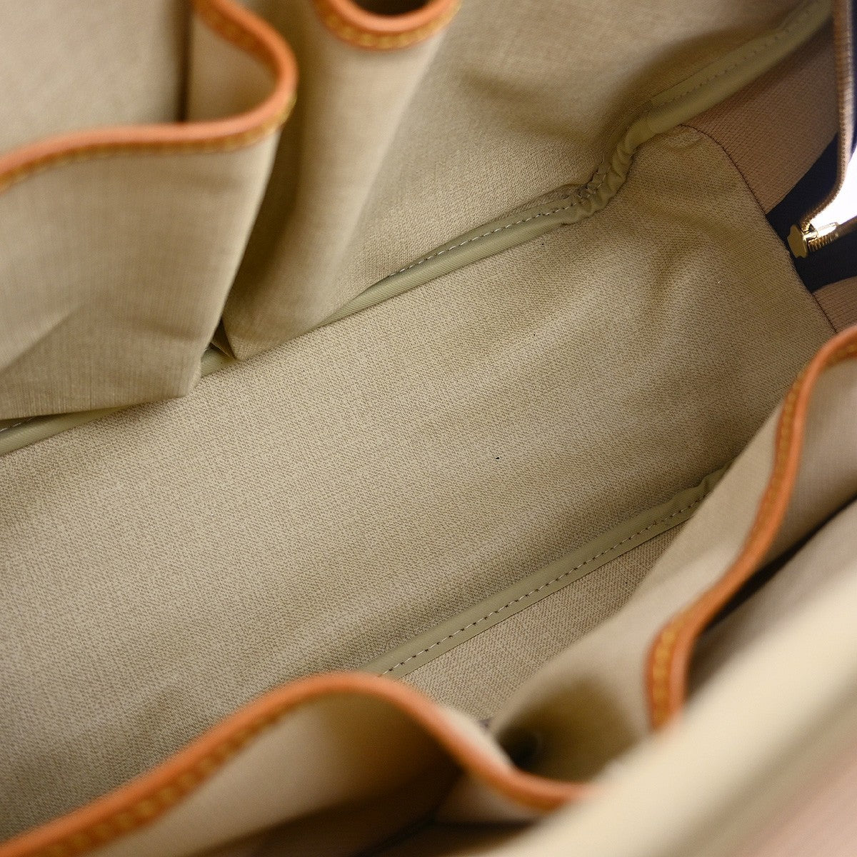 Louis Vuitton Deauville Handbag Monogram Canvas Brown Canvas Handbag (Pre-Owned)