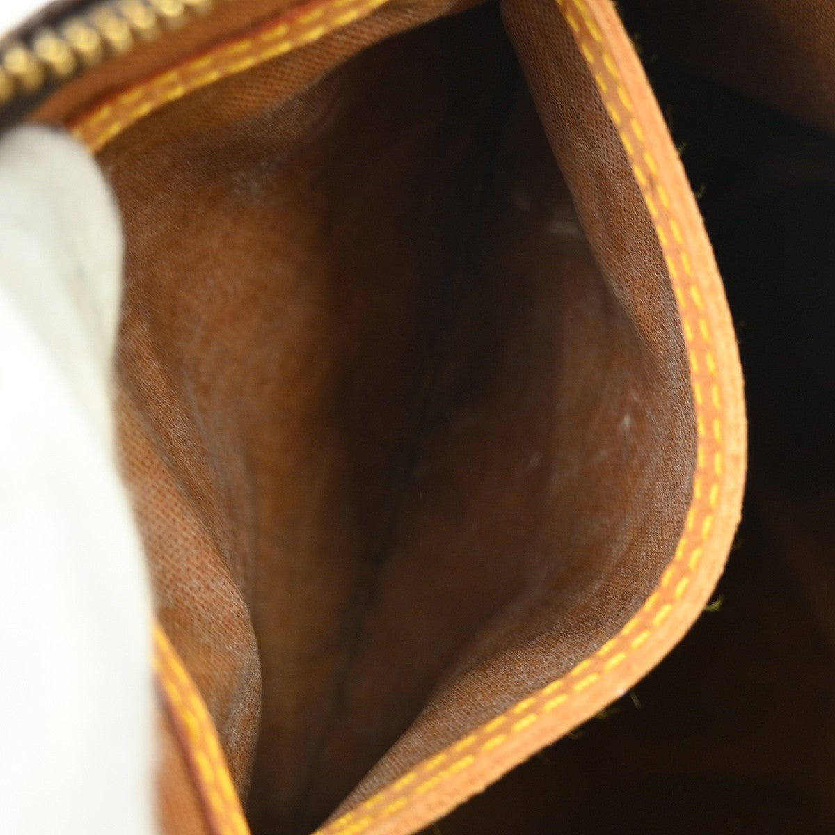 Louis Vuitton Speedy Handbag Monogram Canvas Brown Canvas Handbag (Pre-Owned)