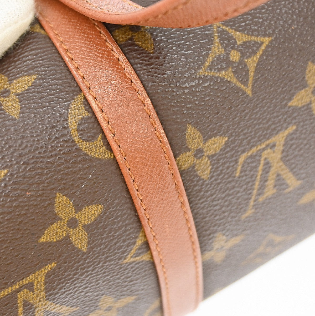 Louis Vuitton Papillon Handbag Monogram Canvas Brown Canvas Handbag (Pre-Owned)