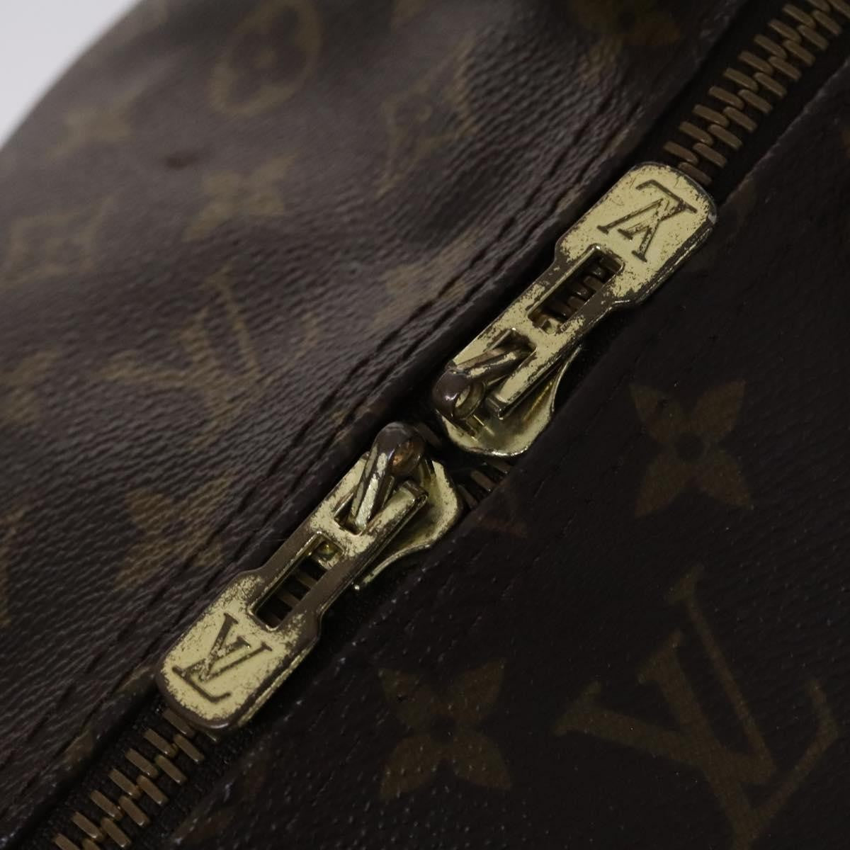 Louis Vuitton Keepall Bag Monogram Canvas Brown Canvas Travel Bag Bag (Pre-Owned)