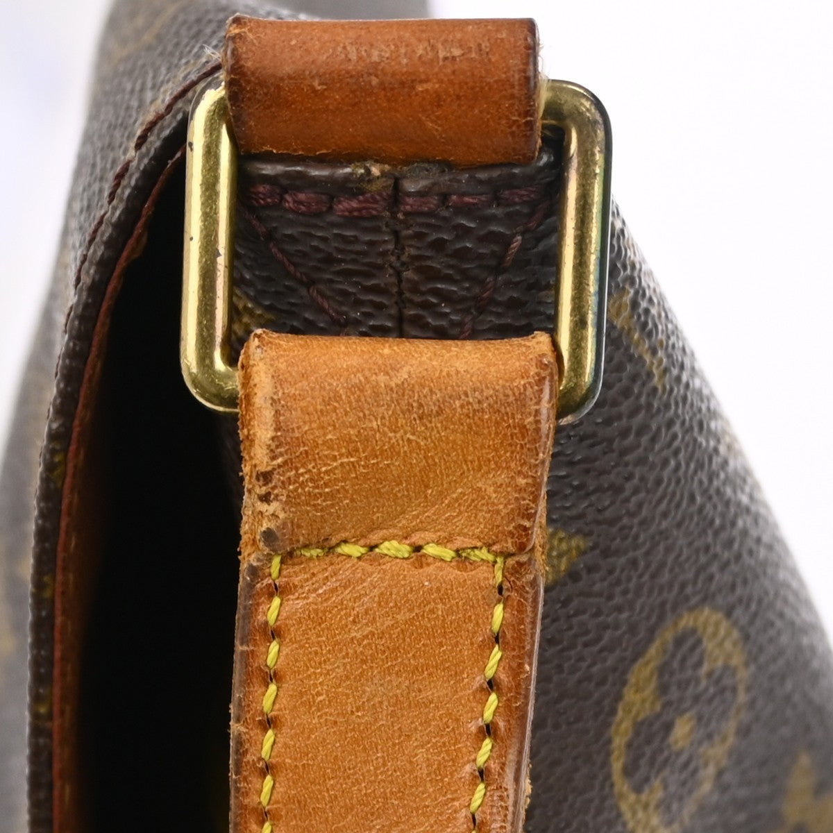 Louis Vuitton Musette Salsa Handbag Monogram Canvas Brown Canvas Shoulder Bag Bag (Pre-Owned)