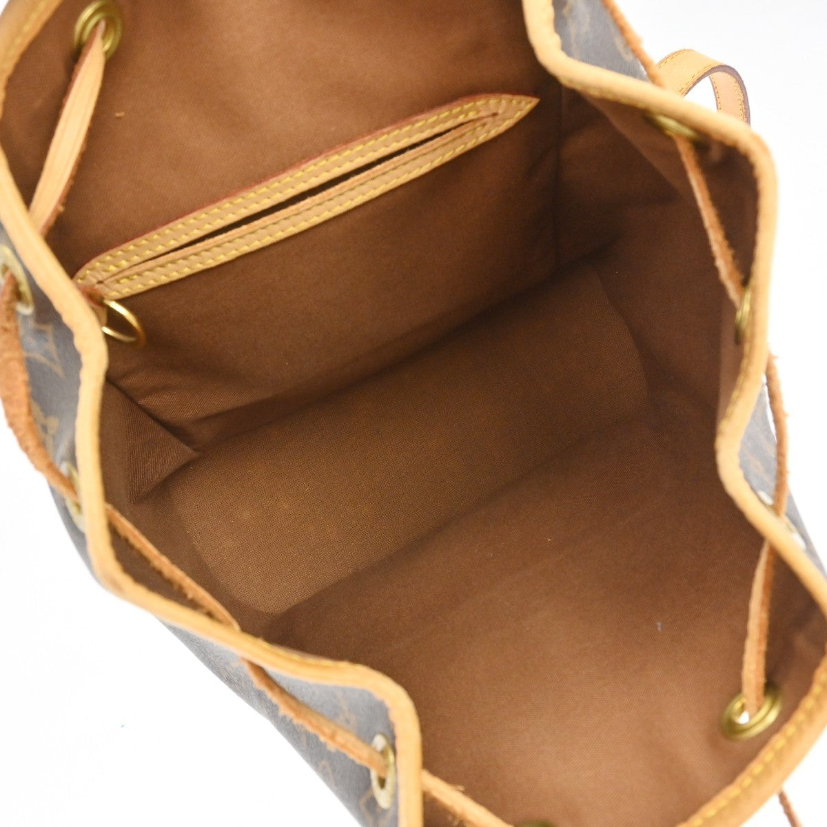 Louis Vuitton Vintage Montsouris Backpack Monogram Canvas Brown Canvas Backpack Bag (Pre-Owned)