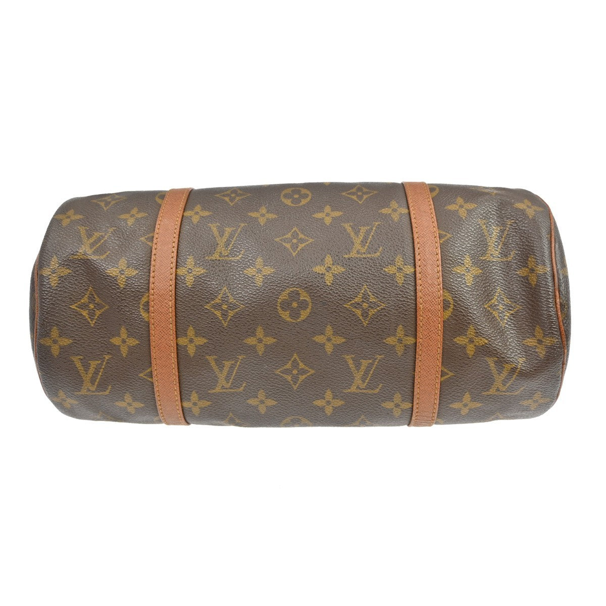 Louis Vuitton Papillon Handbag Monogram Canvas Brown Canvas Handbag (Pre-Owned)