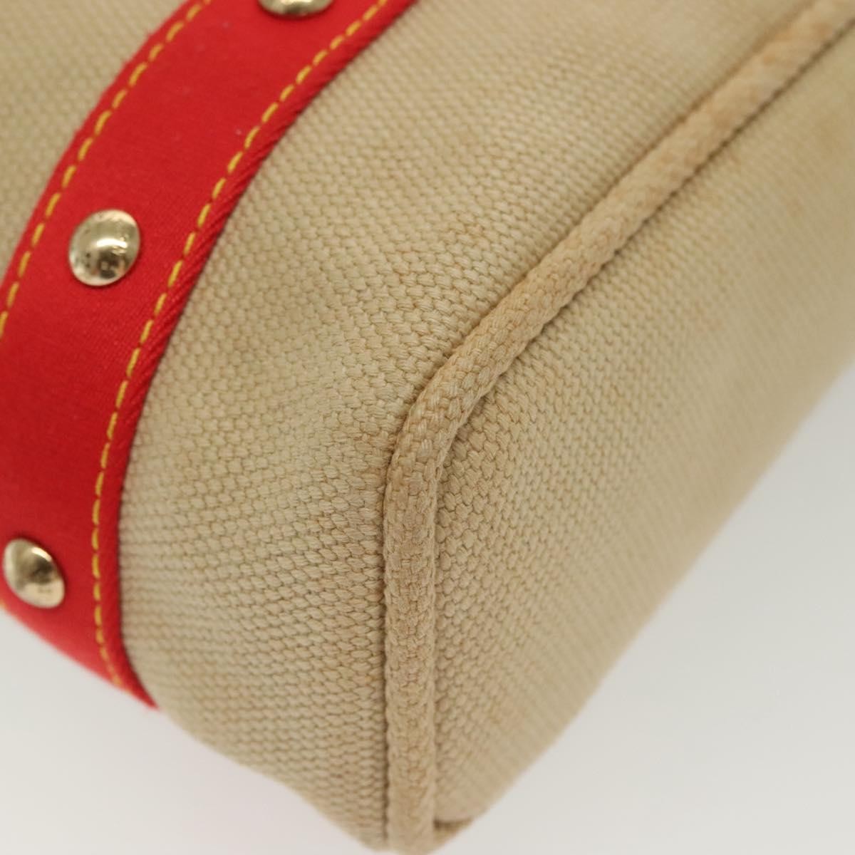 Louis Vuitton Antigua Tote Canvas Beige Canvas Tote Bag Bag (Pre-Owned)