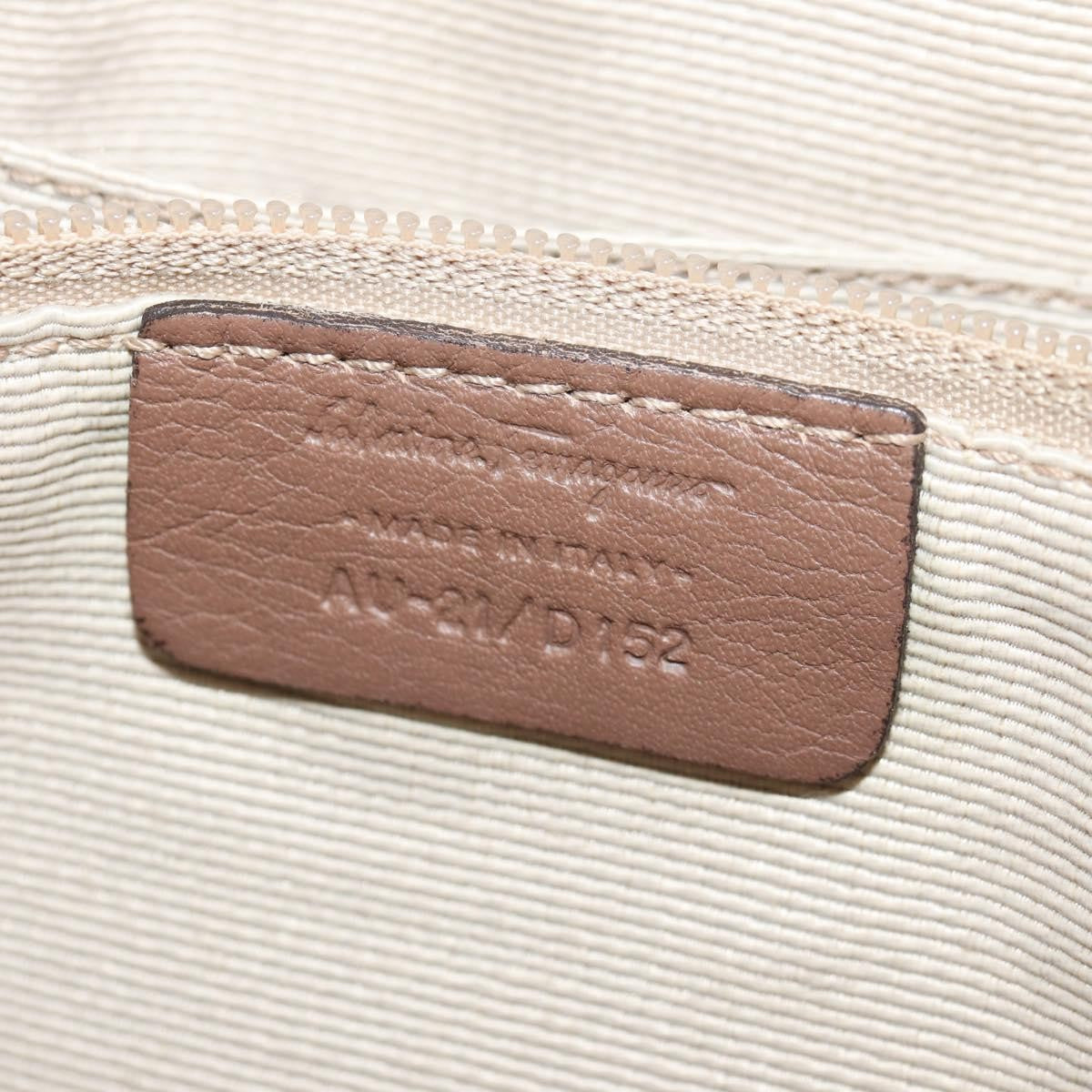 Salvatore Ferragamo Gancini Shoulder Bag Nylon Multicolour Nylon Shoulder Bag Bag (Pre-Owned)