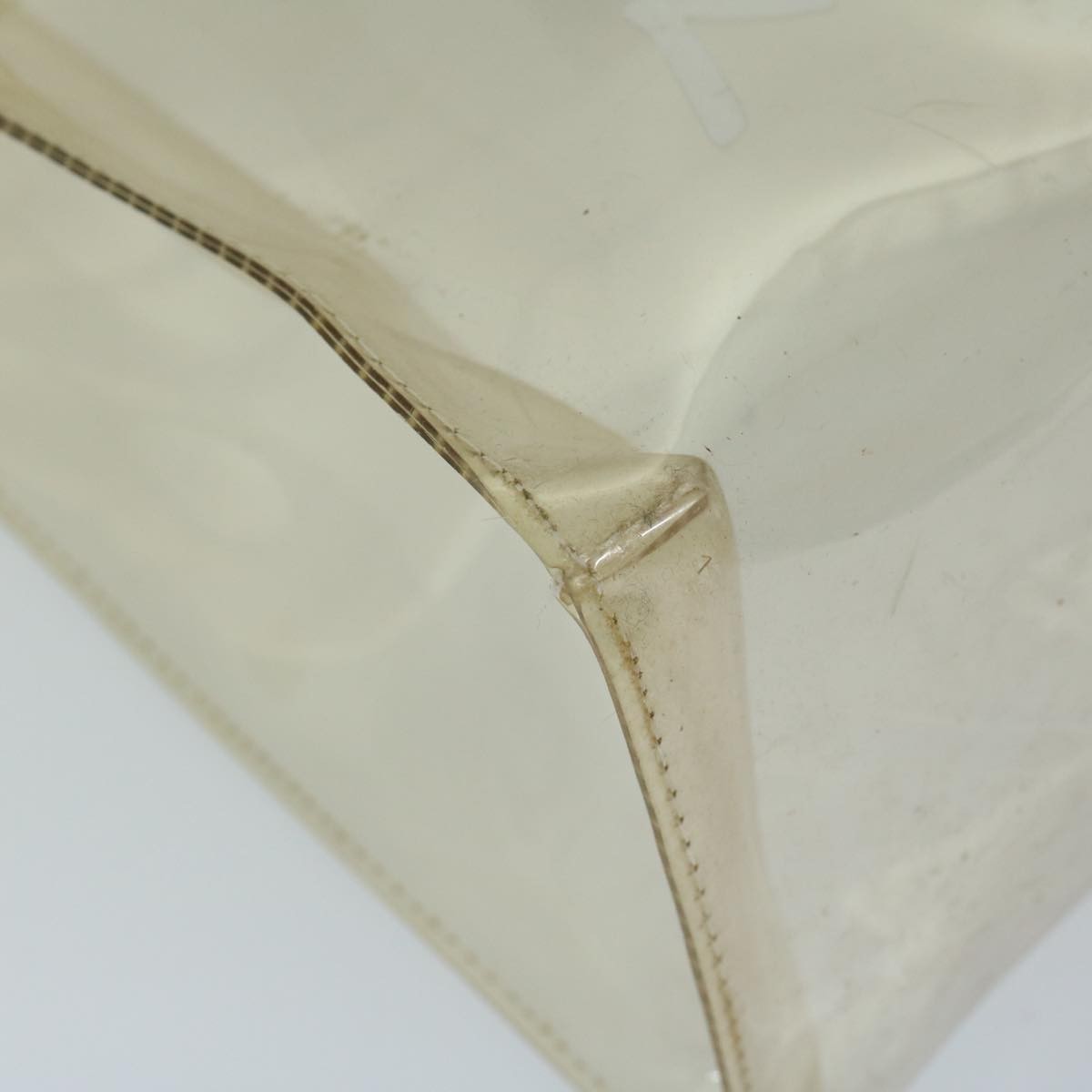 Hermes Kelly Souvenir Bag Vinyl Clear Plastic Handbag (Pre-Owned)