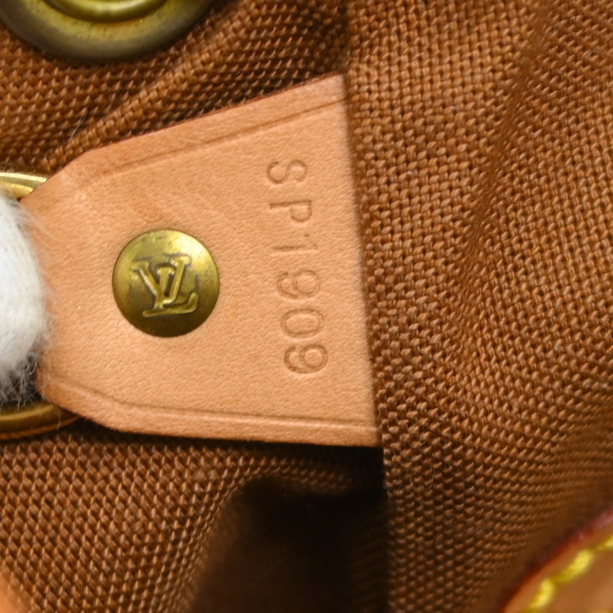 Louis Vuitton Vintage Montsouris Backpack Monogram Canvas Brown Canvas Backpack Bag (Pre-Owned)