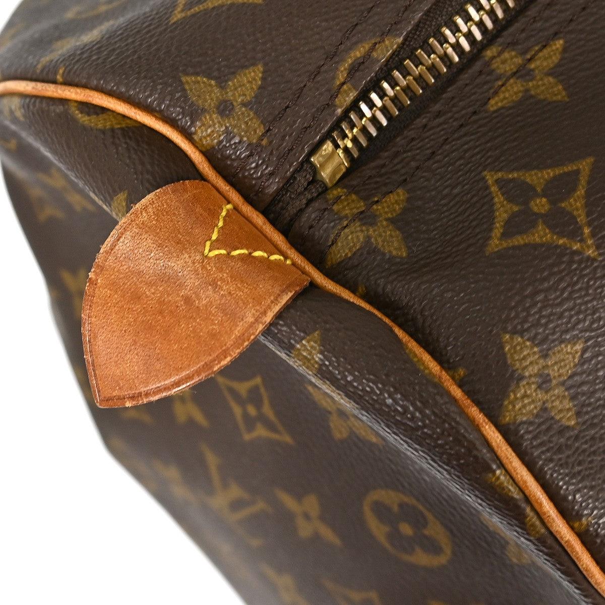 Louis Vuitton Keepall Bag Monogram Canvas Brown Canvas Travel Bag Bag (Pre-Owned)