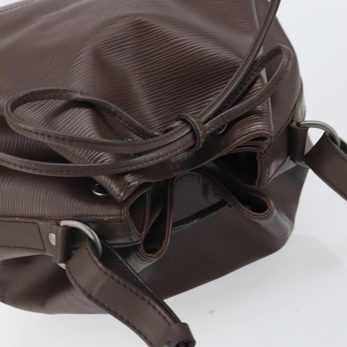 Louis Vuitton Noe Handbag Epi Leather Brown Leather Shoulder Bag Bag (Pre-Owned)