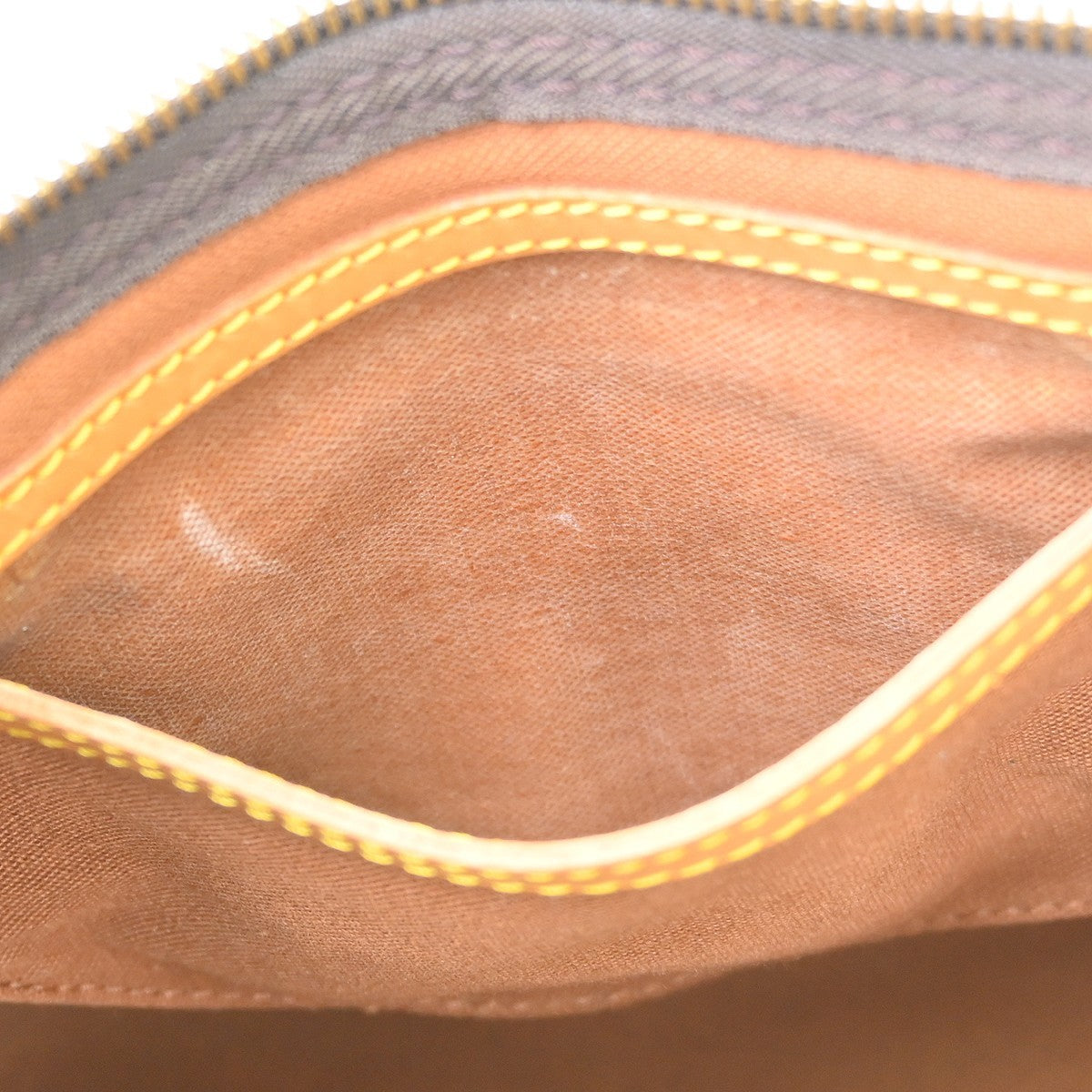 Louis Vuitton Speedy Handbag Monogram Canvas Brown Canvas Handbag (Pre-Owned)