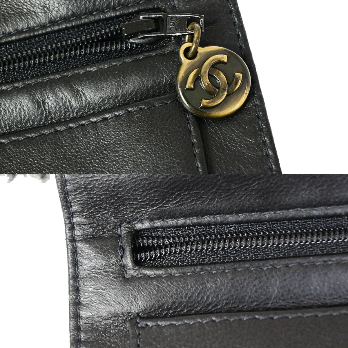 Chanel Fantasy Fur Tote Faux Fur With Leather Black Suede,Fur Handbag (Pre-Owned)