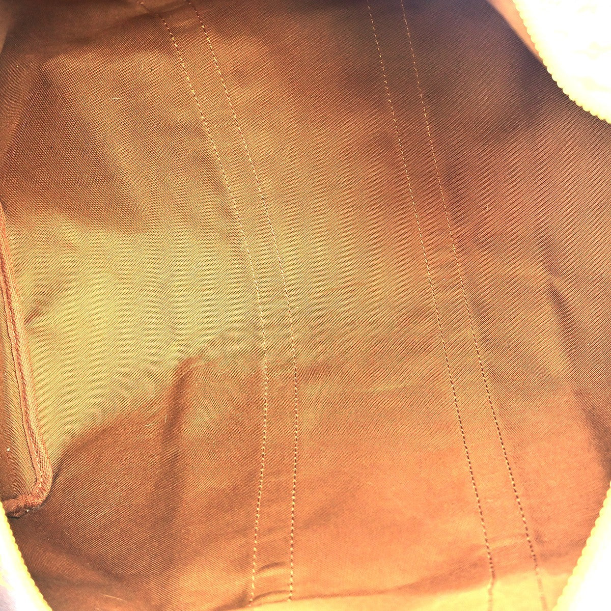 Louis Vuitton Keepall Bag Monogram Canvas Brown Canvas Travel Bag Bag (Pre-Owned)