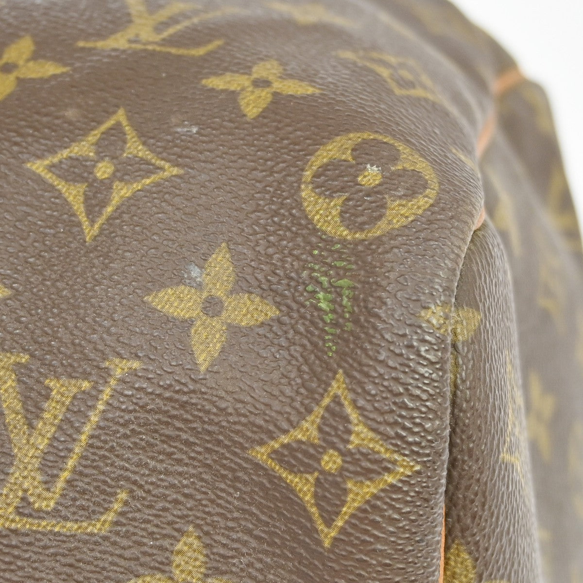 Louis Vuitton Keepall Bag Monogram Canvas Brown Canvas Travel Bag Bag (Pre-Owned)