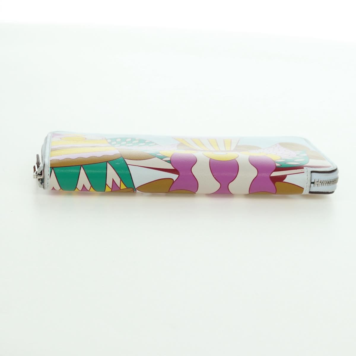 Hermes Azap Zip Around Wallet Printed Leather Multicolour Leather Wallets Accessory (Pre-Owned)
