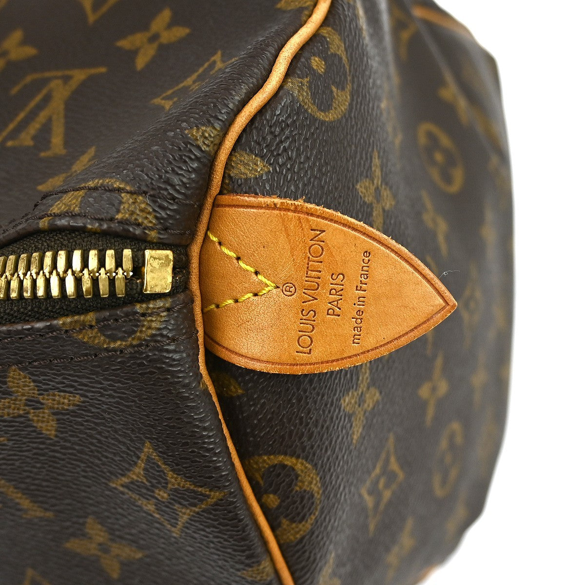 Louis Vuitton Keepall Bag Monogram Canvas Brown Canvas Travel Bag Bag (Pre-Owned)