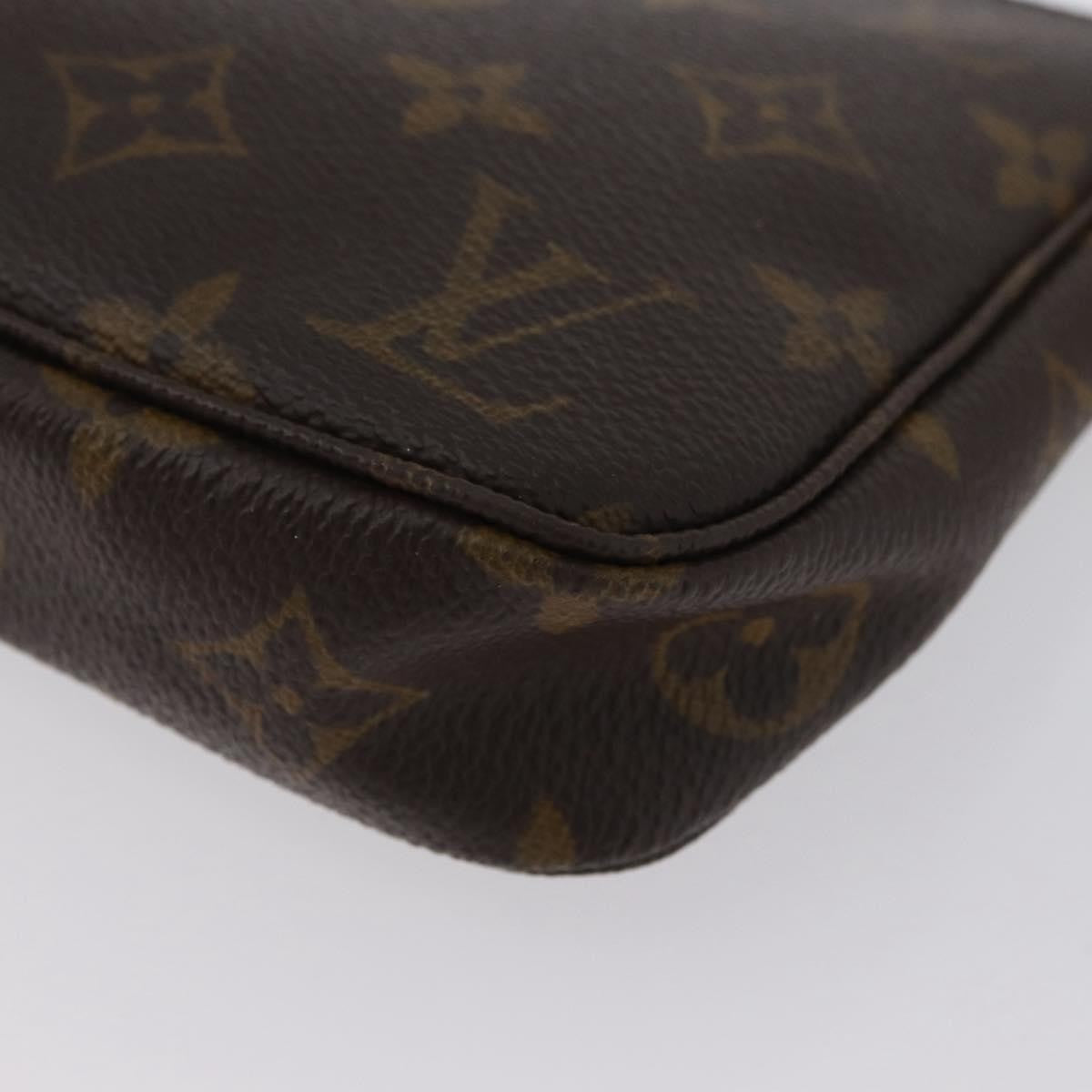 Louis Vuitton Pochette Accessoires Nm Monogram Canvas Brown Canvas Clutche & Pouche Bag (Pre-Owned)