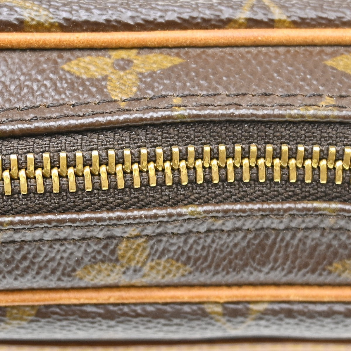 Louis Vuitton Marly Dragonne Clutch Monogram Canvas Brown Canvas Clutche & Pouche Bag (Pre-Owned)