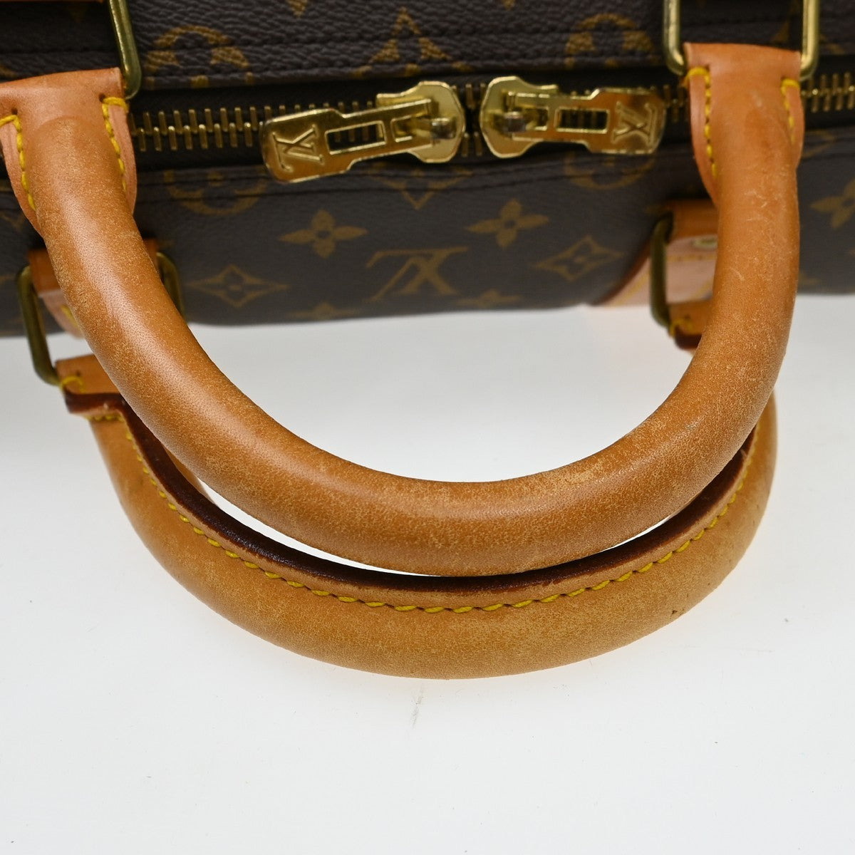 Louis Vuitton Keepall Bag Monogram Canvas Brown Canvas Travel Bag Bag (Pre-Owned)