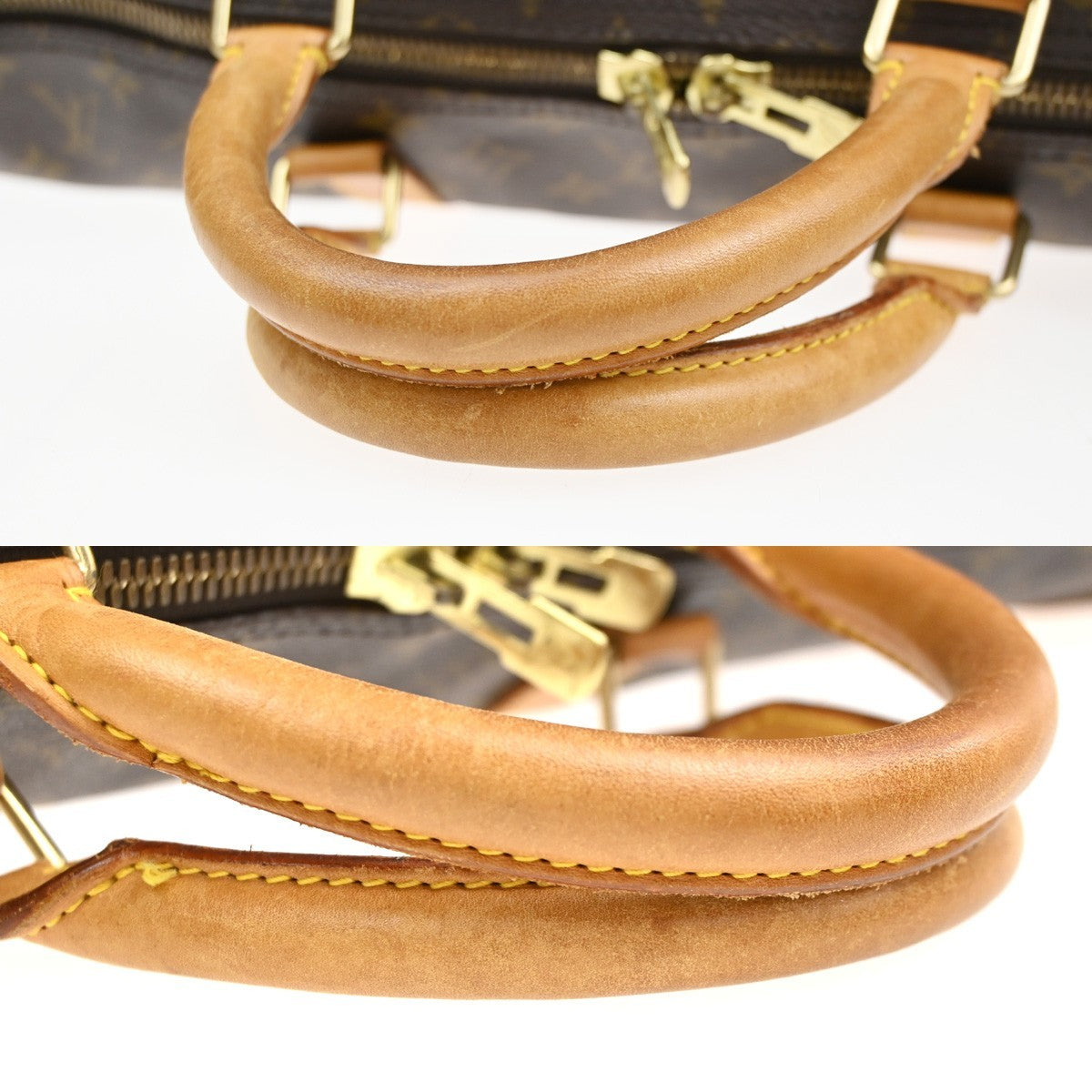 Louis Vuitton Keepall Bandouliere Bag Monogram Canvas Brown Canvas Travel Bag Bag (Pre-Owned)