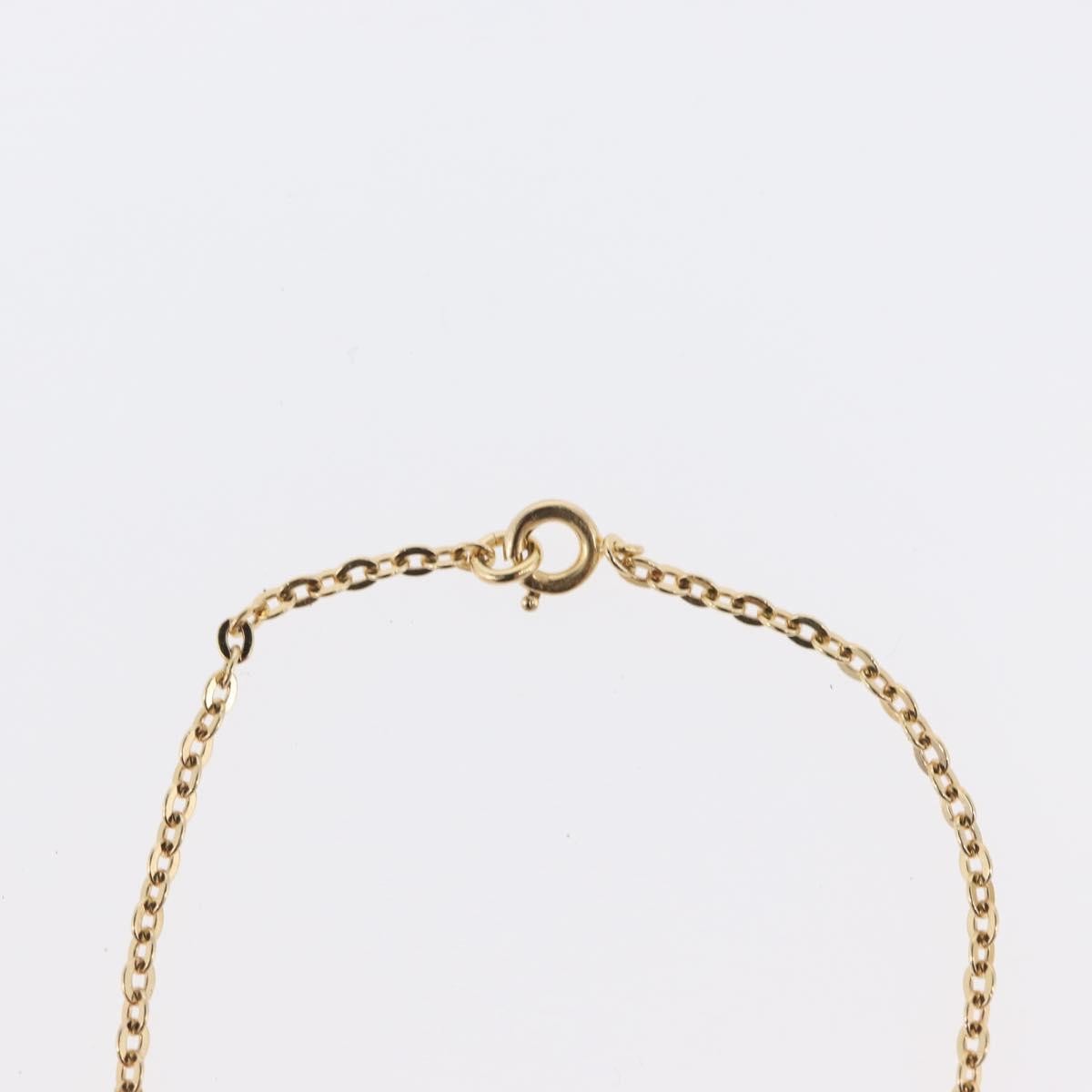 Christian Dior Vintage Logo Bracelet Metal Gold Metal Bracelet Jewelry (Pre-Owned)