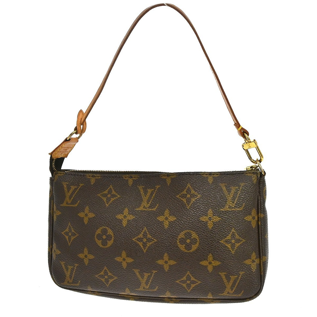Louis Vuitton Pochette Accessoires Nm Monogram Canvas Brown Canvas Clutche & Pouche Bag (Pre-Owned)