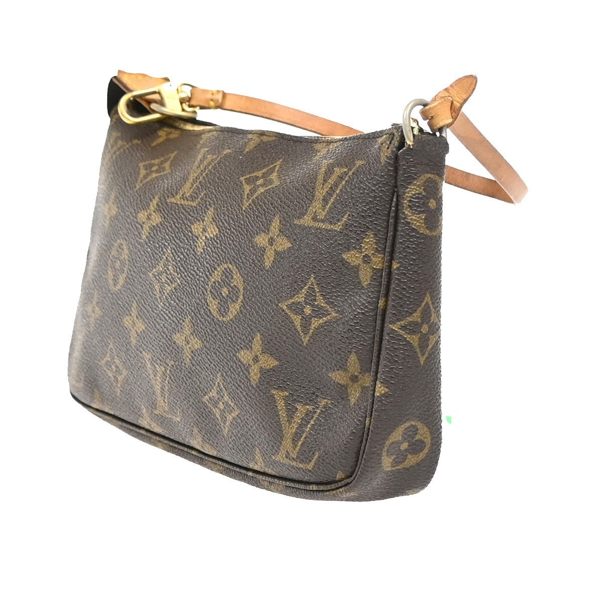 Louis Vuitton Pochette Accessoires Nm Monogram Canvas Brown Canvas Clutche & Pouche Bag (Pre-Owned)