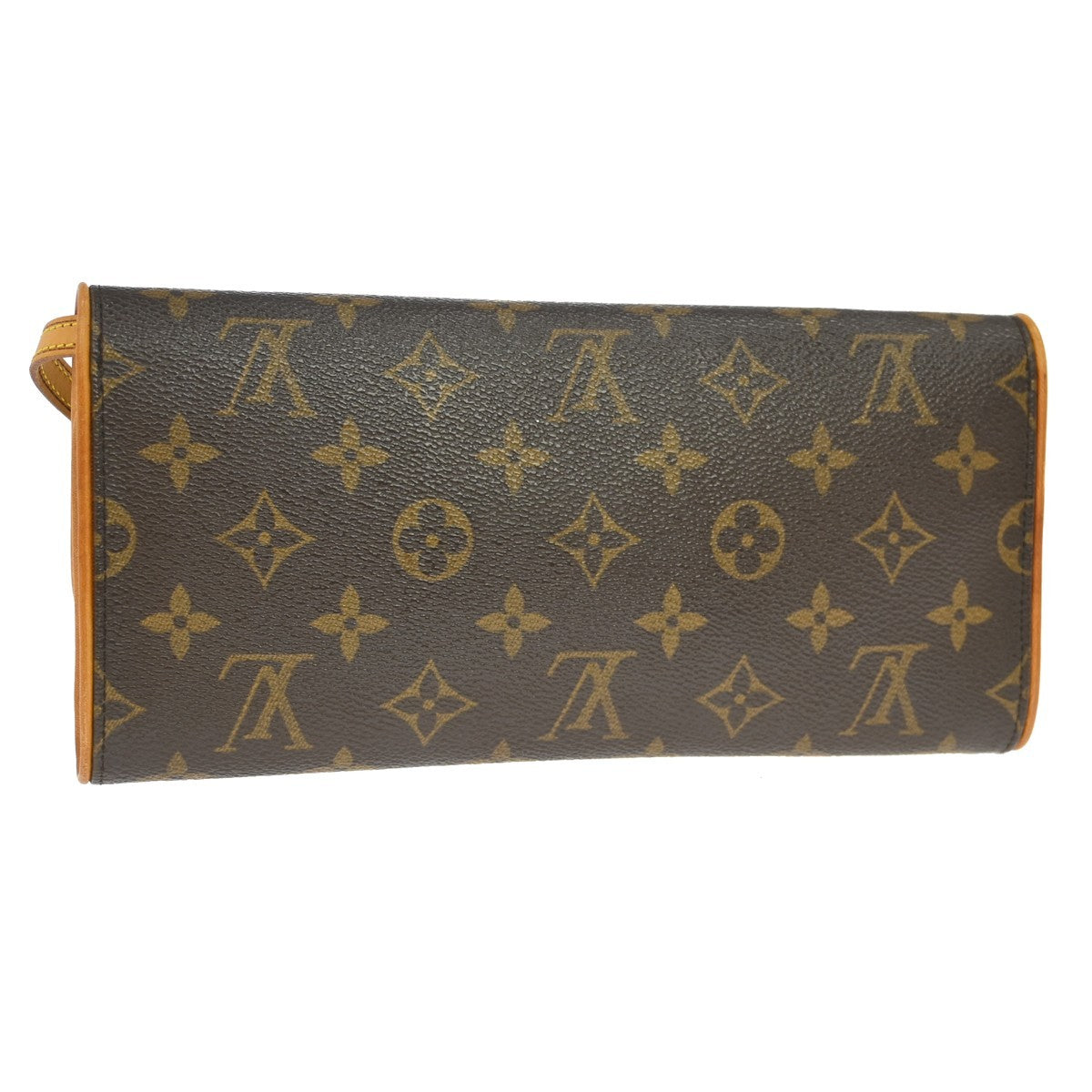 Louis Vuitton Twin Handbag Monogram Canvas Brown Canvas Clutche & Pouche Bag (Pre-Owned)