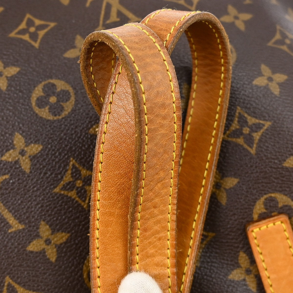 Louis Vuitton Cabas Mezzo Monogram Canvas Brown Canvas Tote Bag Bag (Pre-Owned)
