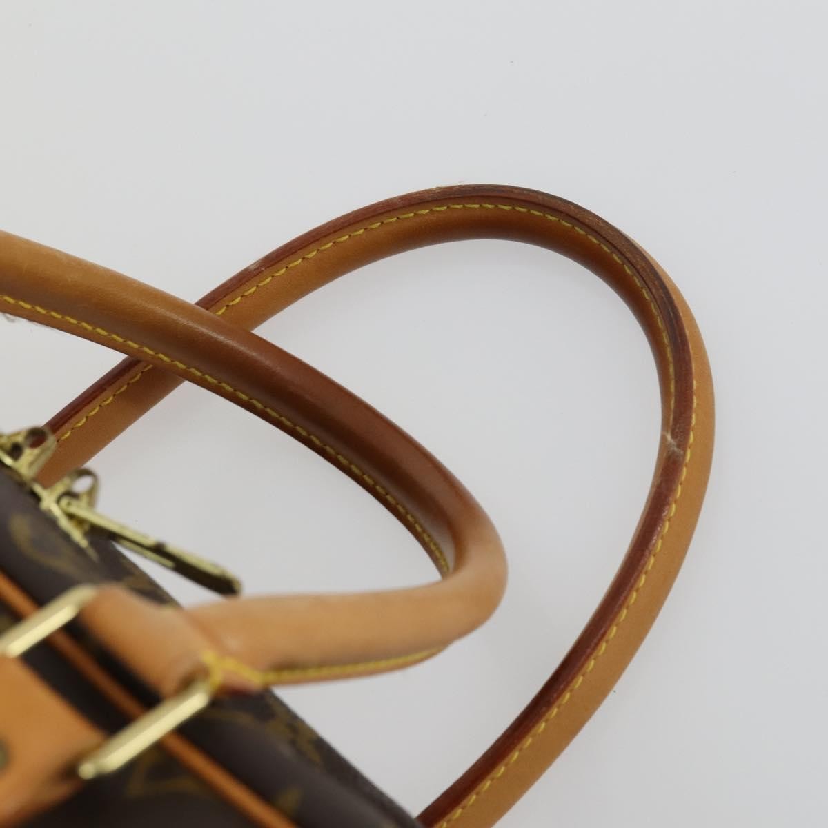 Louis Vuitton Sirius Handbag Monogram Canvas Brown Canvas Travel Bag Bag (Pre-Owned)