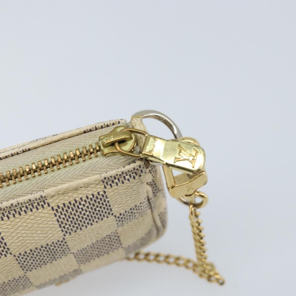 Louis Vuitton Mini Pochette Accessoires Damier Canvas Multicolour Canvas Clutche & Pouche Bag (Pre-Owned)