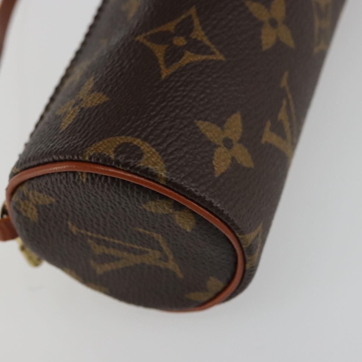 Louis Vuitton Papillon Pochette Monogram Canvas Brown Canvas Clutche & Pouche Bag (Pre-Owned)
