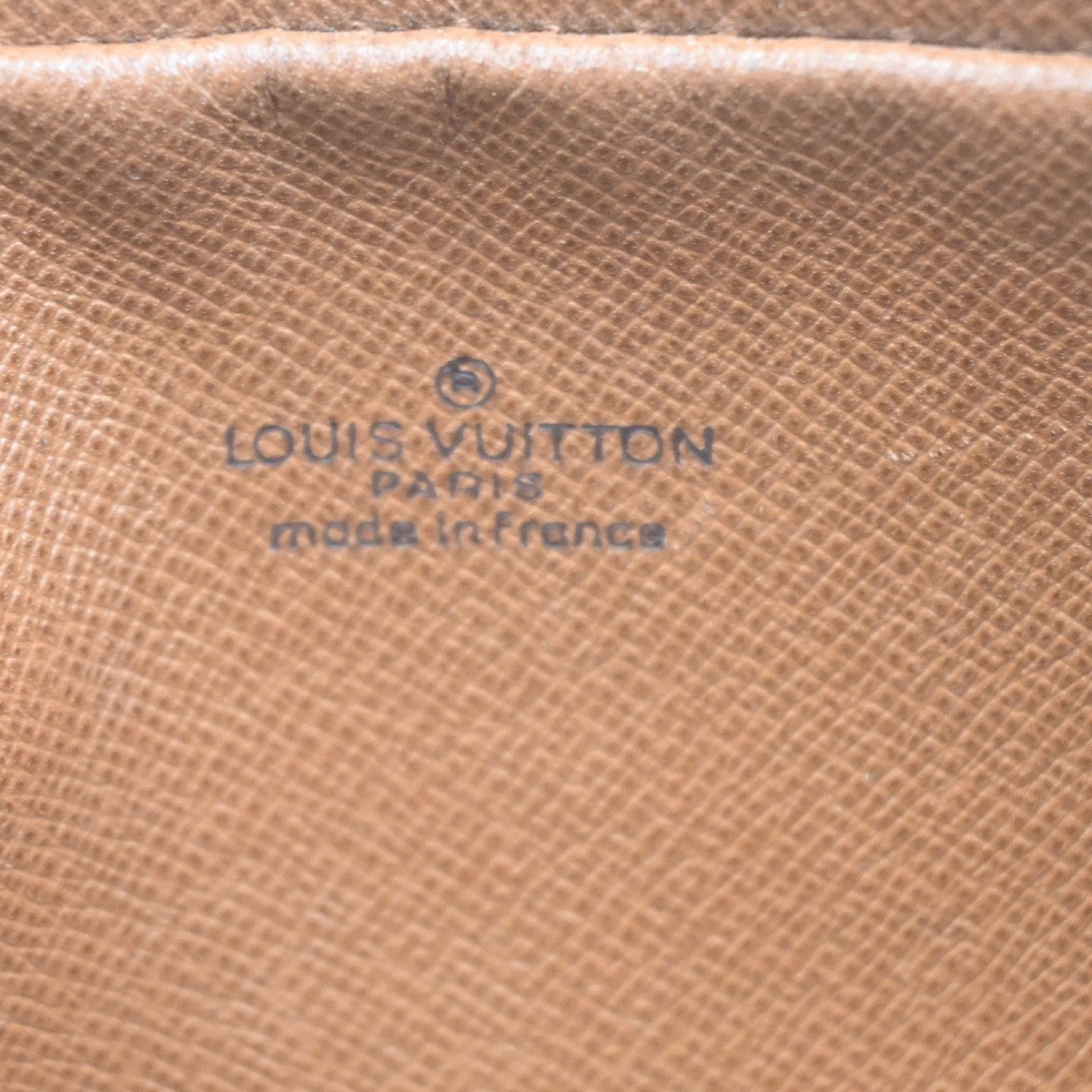 Louis Vuitton Pochette Marly Bandouliere Bag Monogram Canvas Brown Leather Shoulder Bag Bag (Pre-Owned)