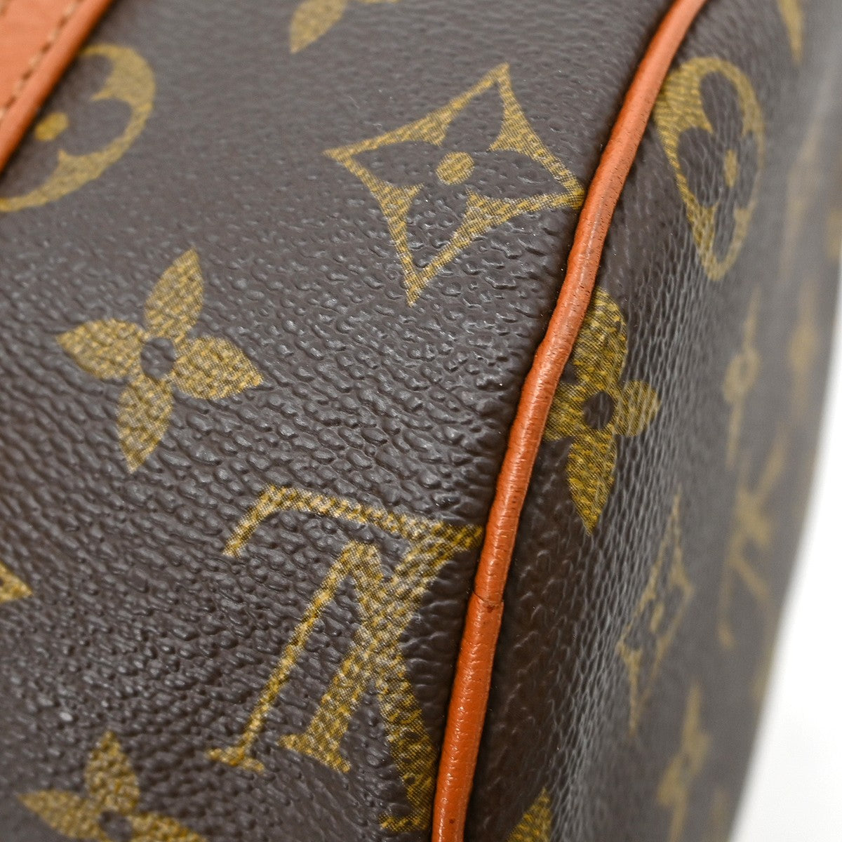 Louis Vuitton Papillon Handbag Monogram Canvas Brown Canvas Handbag (Pre-Owned)