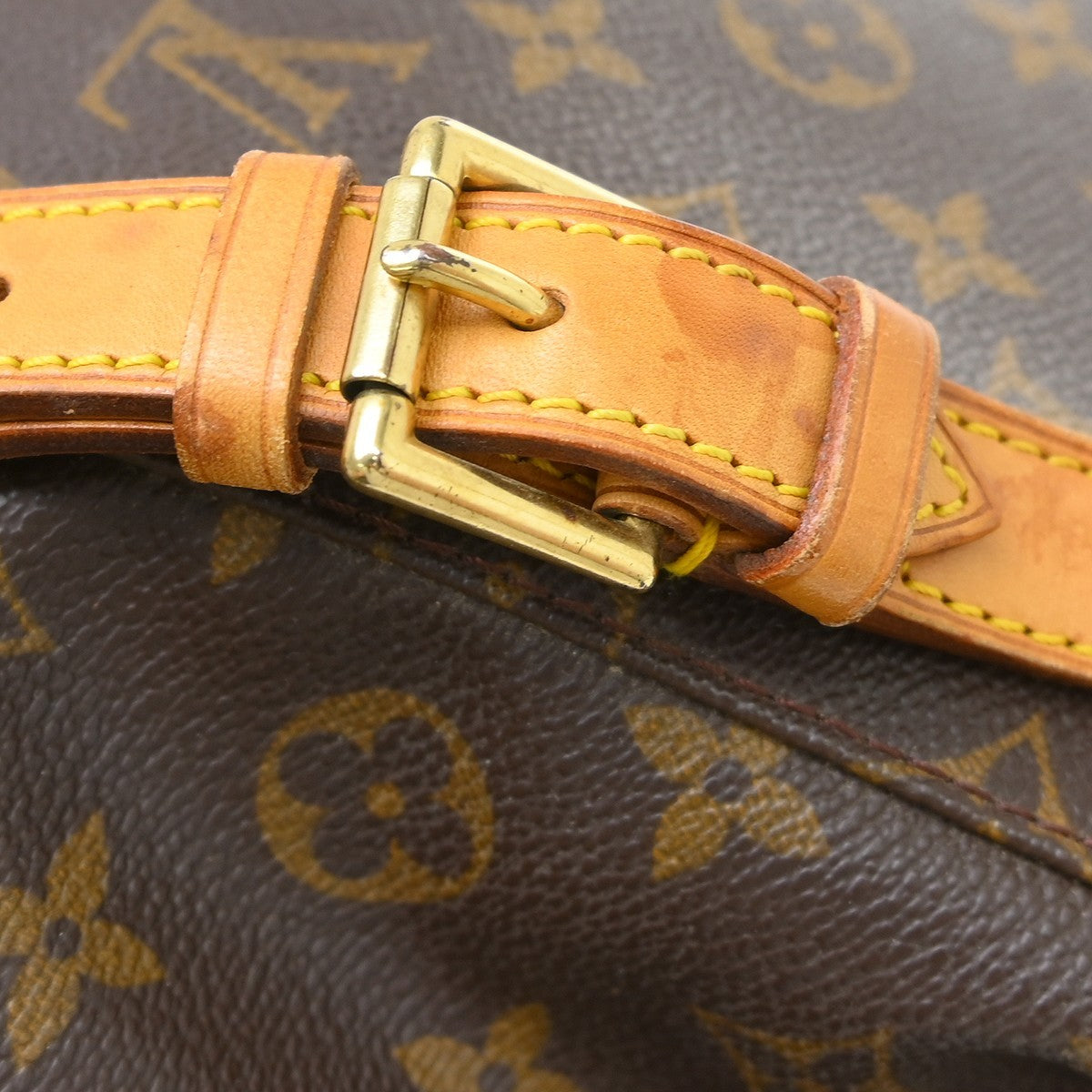 Louis Vuitton Vintage Montsouris Backpack Monogram Canvas Brown Canvas Backpack Bag (Pre-Owned)