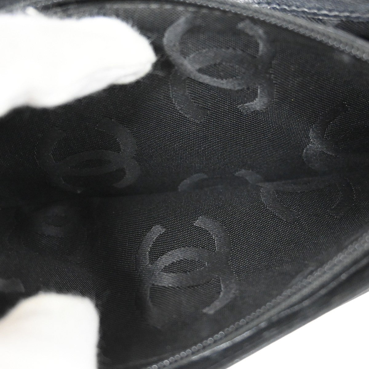 Chanel Timeless Cc French Wallet Caviar Black Leather Wallets Accessory (Pre-Owned)