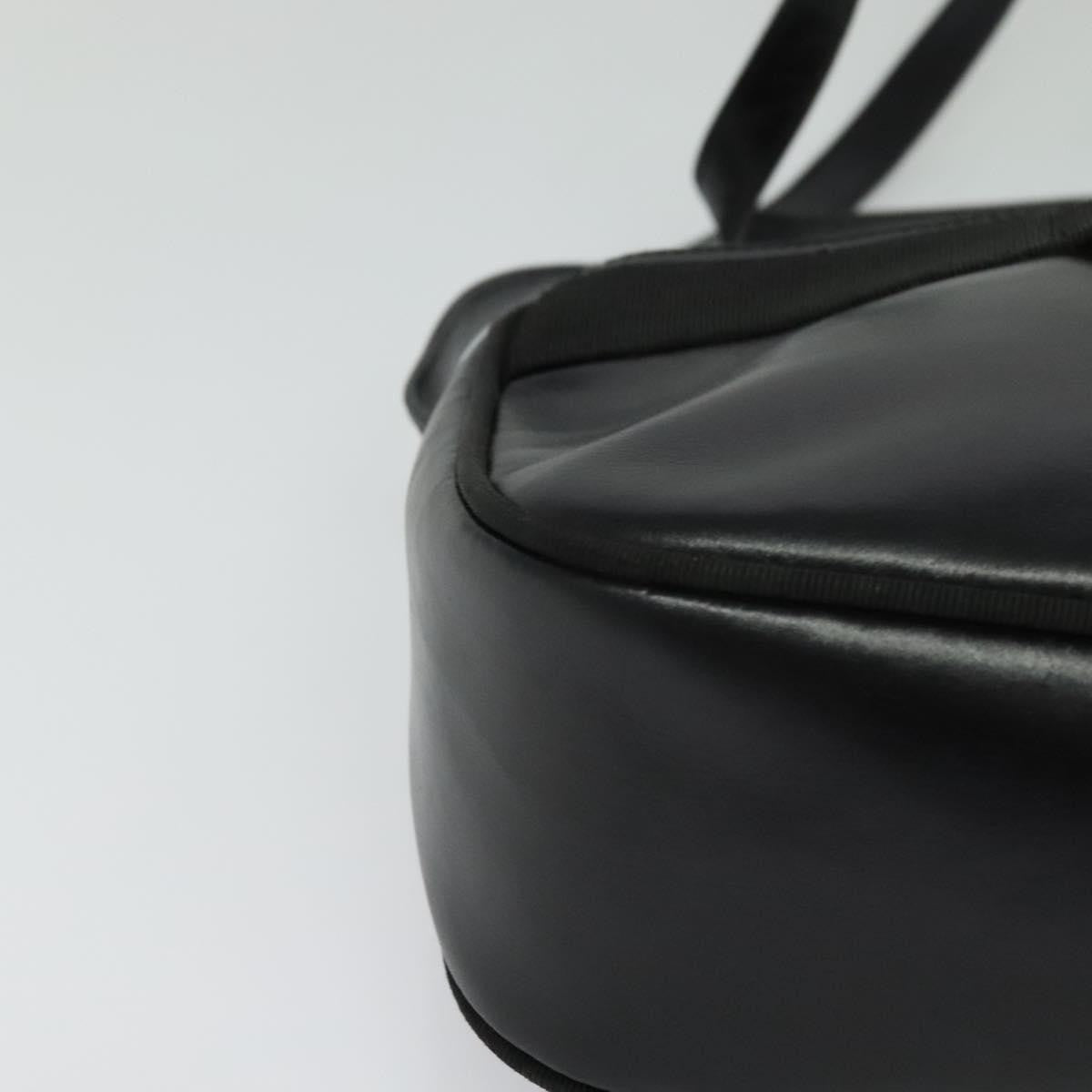 Salvatore Ferragamo Vara Bow Camera Shoulder Bag Leather Black Leather Shoulder Bag Bag (Pre-Owned)