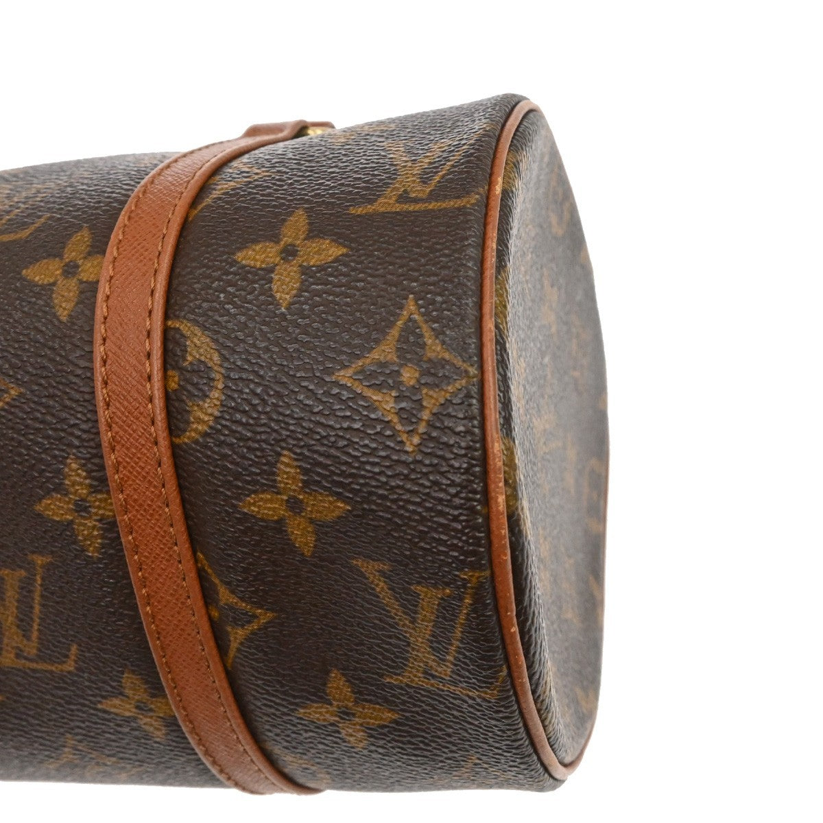Louis Vuitton Papillon Handbag Monogram Canvas Brown Canvas Handbag (Pre-Owned)