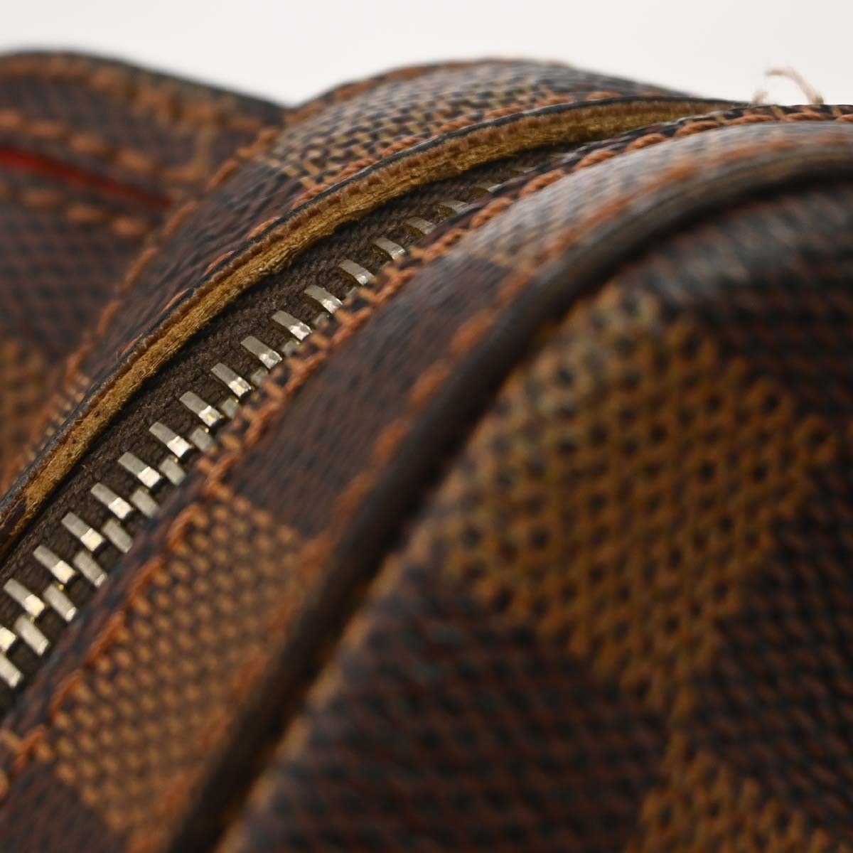 Louis Vuitton Geronimos Waist Bag Damier Brown Canvas Shoulder Bag Bag (Pre-Owned)