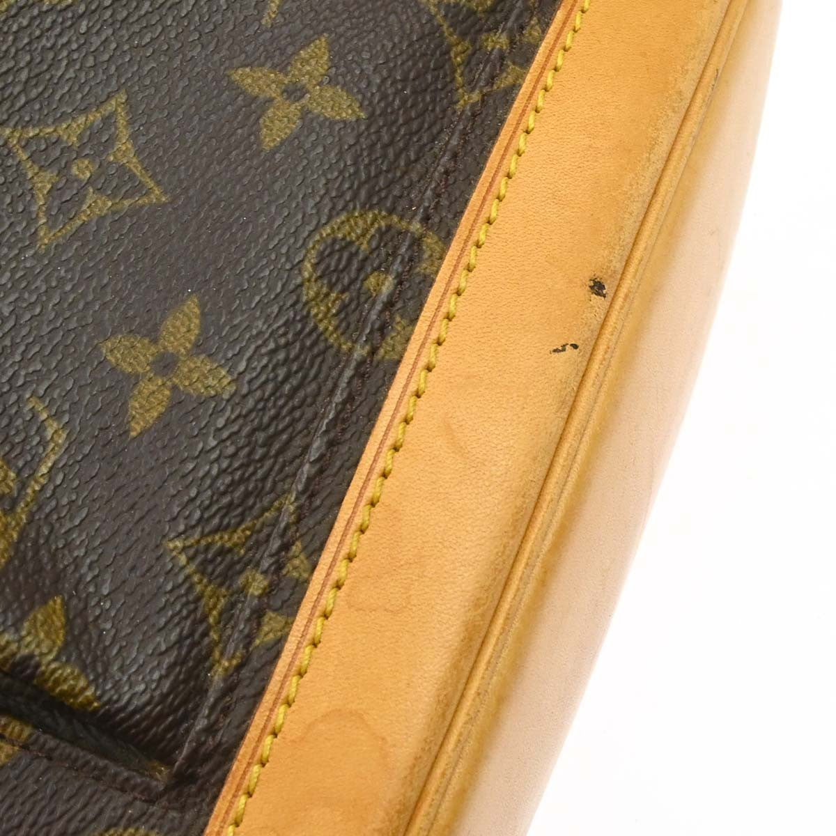 Louis Vuitton Vintage Montsouris Backpack Monogram Canvas Brown Canvas Backpack Bag (Pre-Owned)