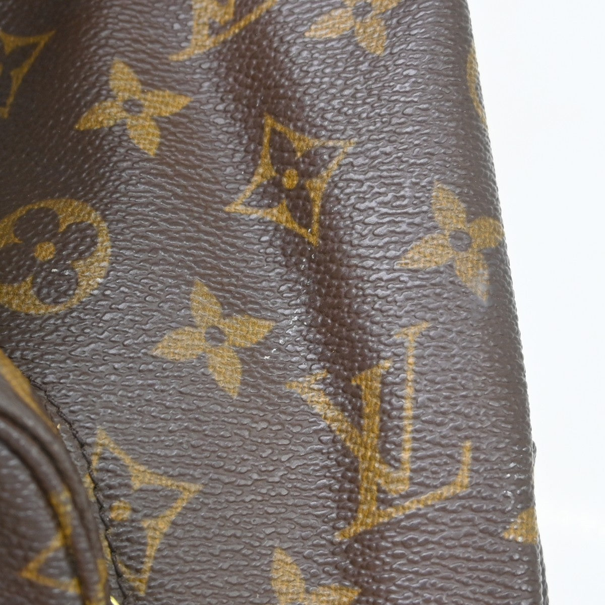Louis Vuitton Vintage Montsouris Backpack Monogram Canvas Brown Canvas Backpack Bag (Pre-Owned)