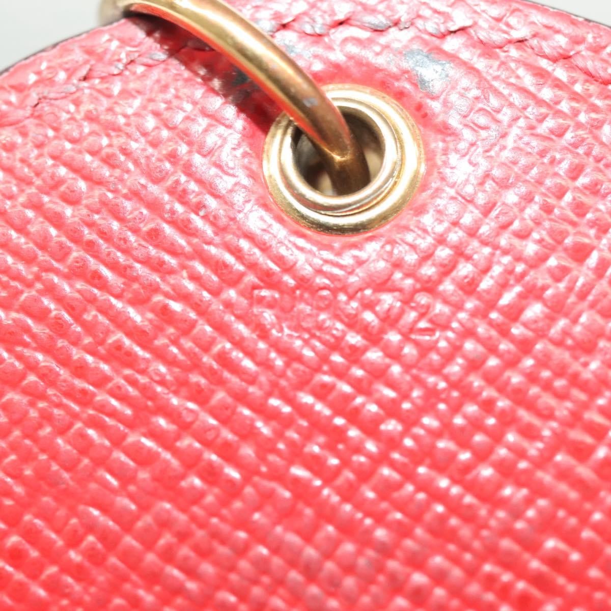 Louis Vuitton Pumpkin Bag Charm And Key Holder Yayoi Kusama Pumpkins Leather Brown Canvas Charms And Keychains Accessory (Pre-Owned)