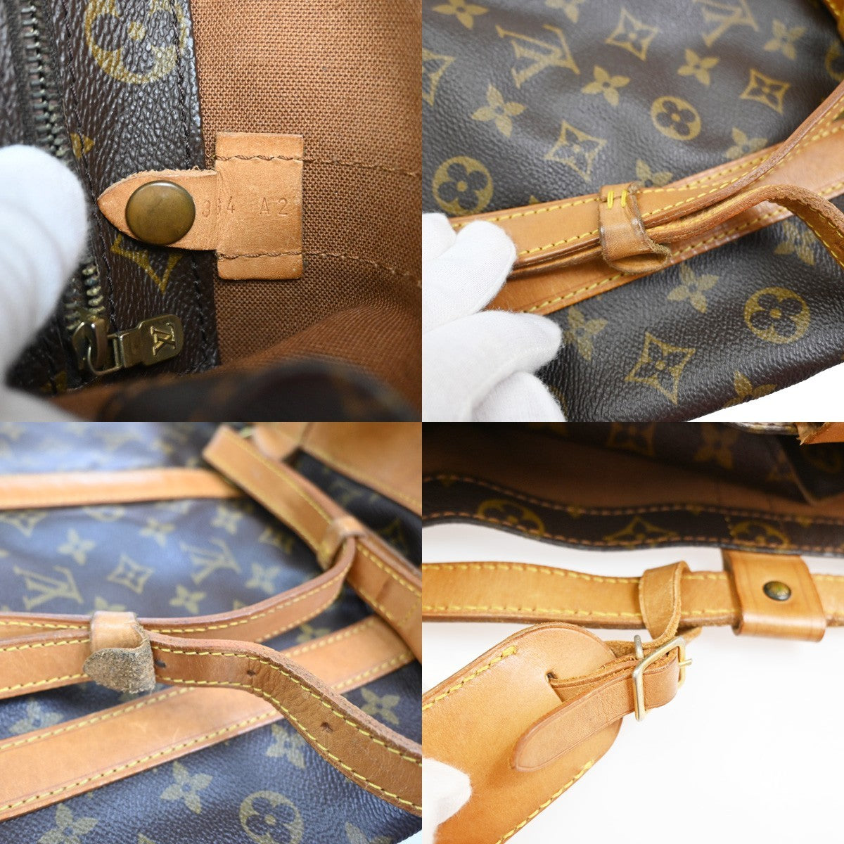 Louis Vuitton Randonnee Backpack Monogram Canvas Brown Canvas Backpack Bag (Pre-Owned)