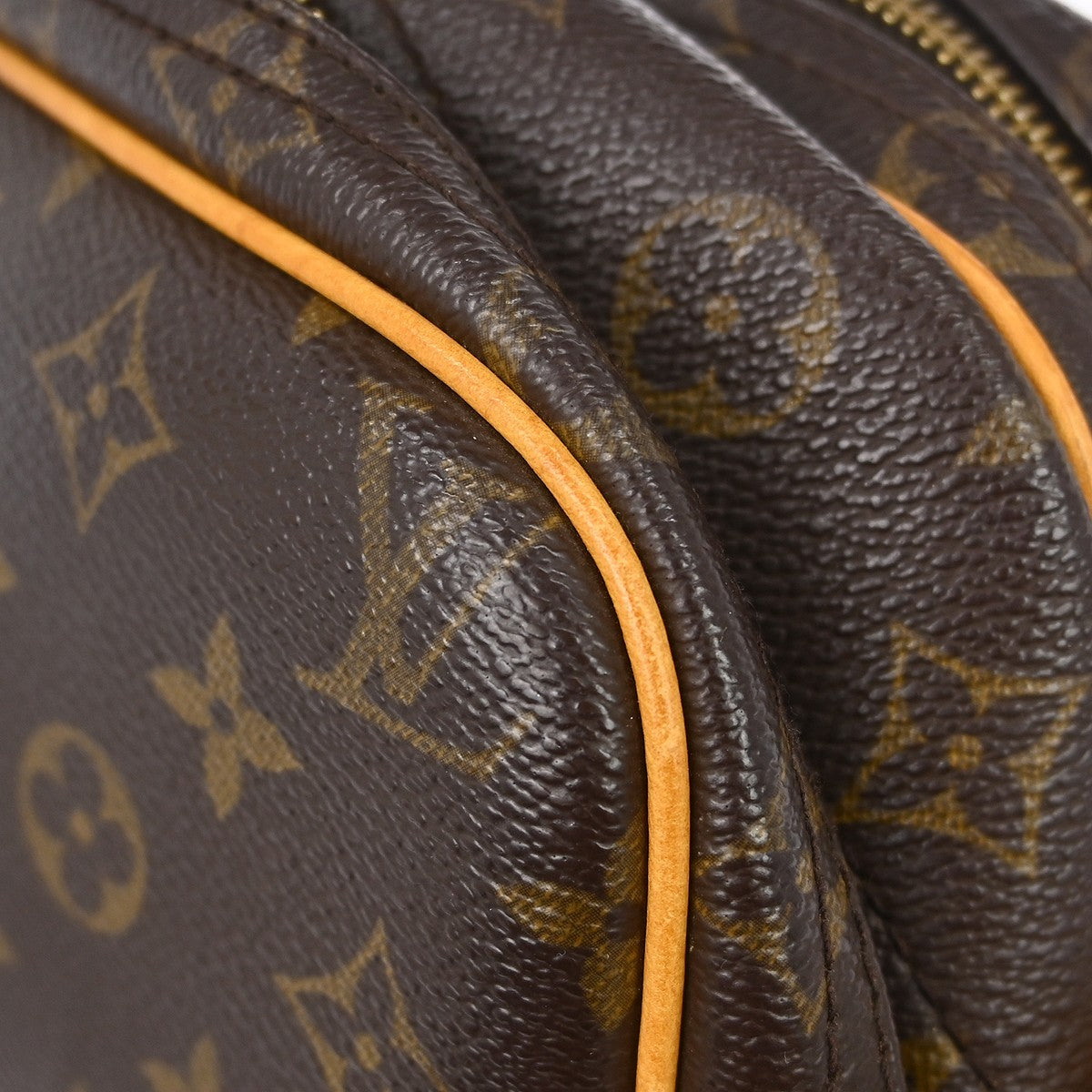 Louis Vuitton Reporter Bag Monogram Canvas Brown Canvas Shoulder Bag Bag (Pre-Owned)