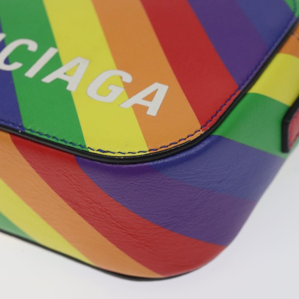 Balenciaga Everyday Camera Bag Printed Leather Multicolour Leather Shoulder Bag Bag (Pre-Owned)