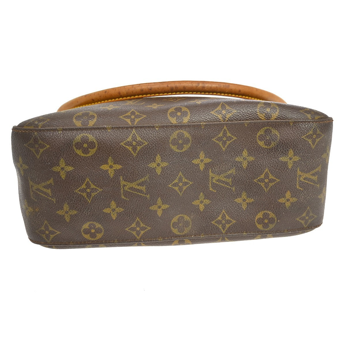 Louis Vuitton Monogram Looping Handbag Monogram Canvas Brown Canvas Shoulder Bag Bag (Pre-Owned)